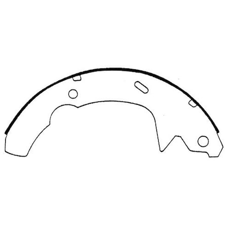 Riveted Brake Shoes,112.05990